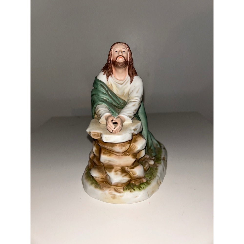 Home Interiors In The Garden Jesus Figurine 1495 Greatest Stories Ever Told 1997